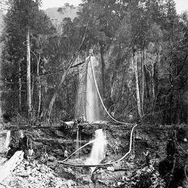 Sluicing on the West Coast. ca.1875-1890.