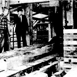 Shantytown sawmill opening 1987
