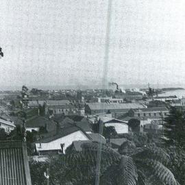 View over Greymouth, looking west