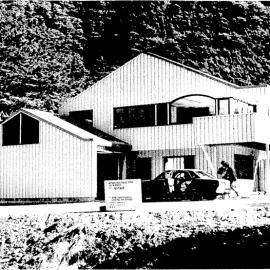 Arthur's Pass police station opening, 1989