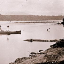 Lake scene, Westland.ca.1890`s -1910`s.