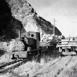 Cobden quarry and train