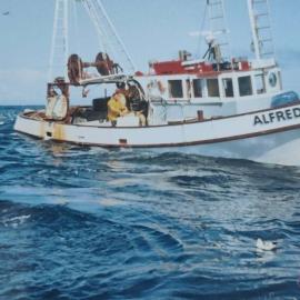 Fishing boat FV Alfred 24/9/94. Cook Canyon