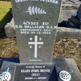 SERGEANT ROBERT HENRY HALLIGAN, DCM, MM