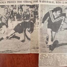 Runanga player John Low