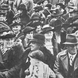 Reunion of old schoolmates at the Reefton District High School 60th anniversary.1939,