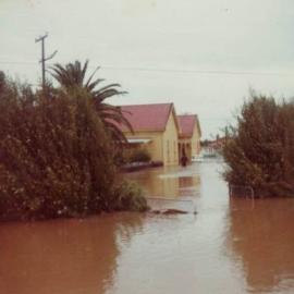 Karamea hotel during the 1973 flood