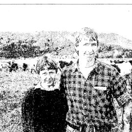  Article image Award winning dairy farmers Dianne and Wayne Yates, of Karamea.1995.