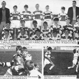 Seddon Shields Schoolboy Rugby  .1970.