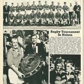 Greymouth Marist - winners of the 1965 South Island Marist Easter Tournament 