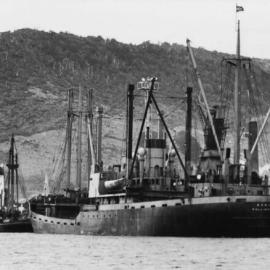 M V Konui ship in Greymouth