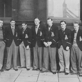 West Coast Kiwi League players on tour of the UK/France in 1947/48