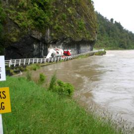 Massive flood Hawks Crag.2004.