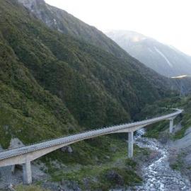Otira Viaduct from the lookout.