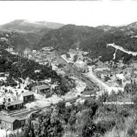 Looking across Burnett's face settlement.