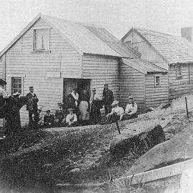 Warrens Accommodation House, Ten Mile ca.1880.
