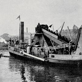 The New Dredge 'Mawhera'.