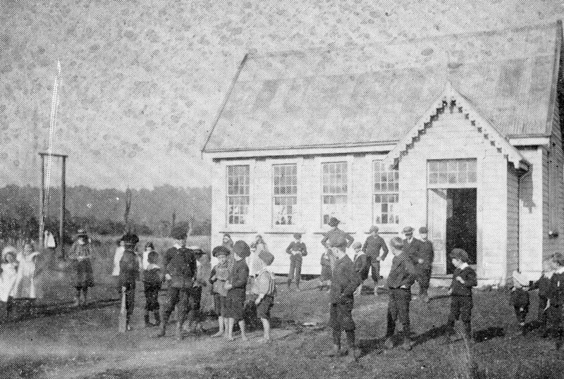 Karamea School from 1875 to 1975.