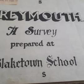 Blaketown School book 1943 *PHOTO ALBUM*