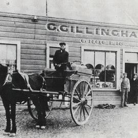 George Gillingham - Grocer and Baker, Cobden.ca.1900.