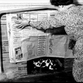 Who remembers doing this ? - Drawing the fire.