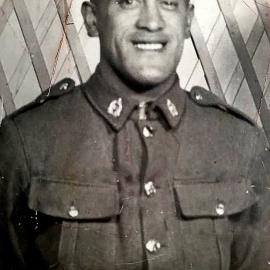 Pvte Kahupu Lionel Heremia 28th Maori Battalion. (Jack).  - 2 PHOTOS -